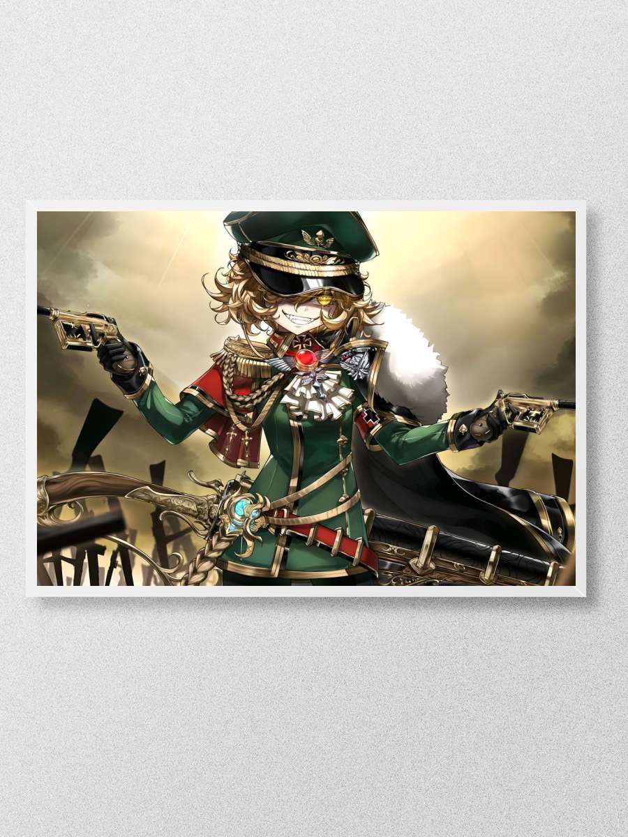 youjo senki Anime Poster Çerçevesiz Yüksek Kalite Anime Duvar Poster