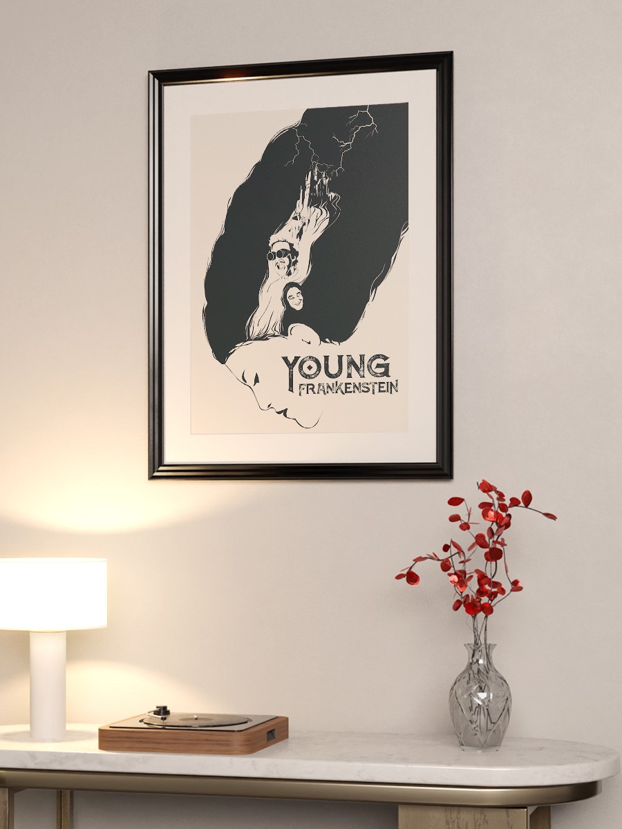 Young Frankenstein Poster, Çerçevesiz Tv Film Poster