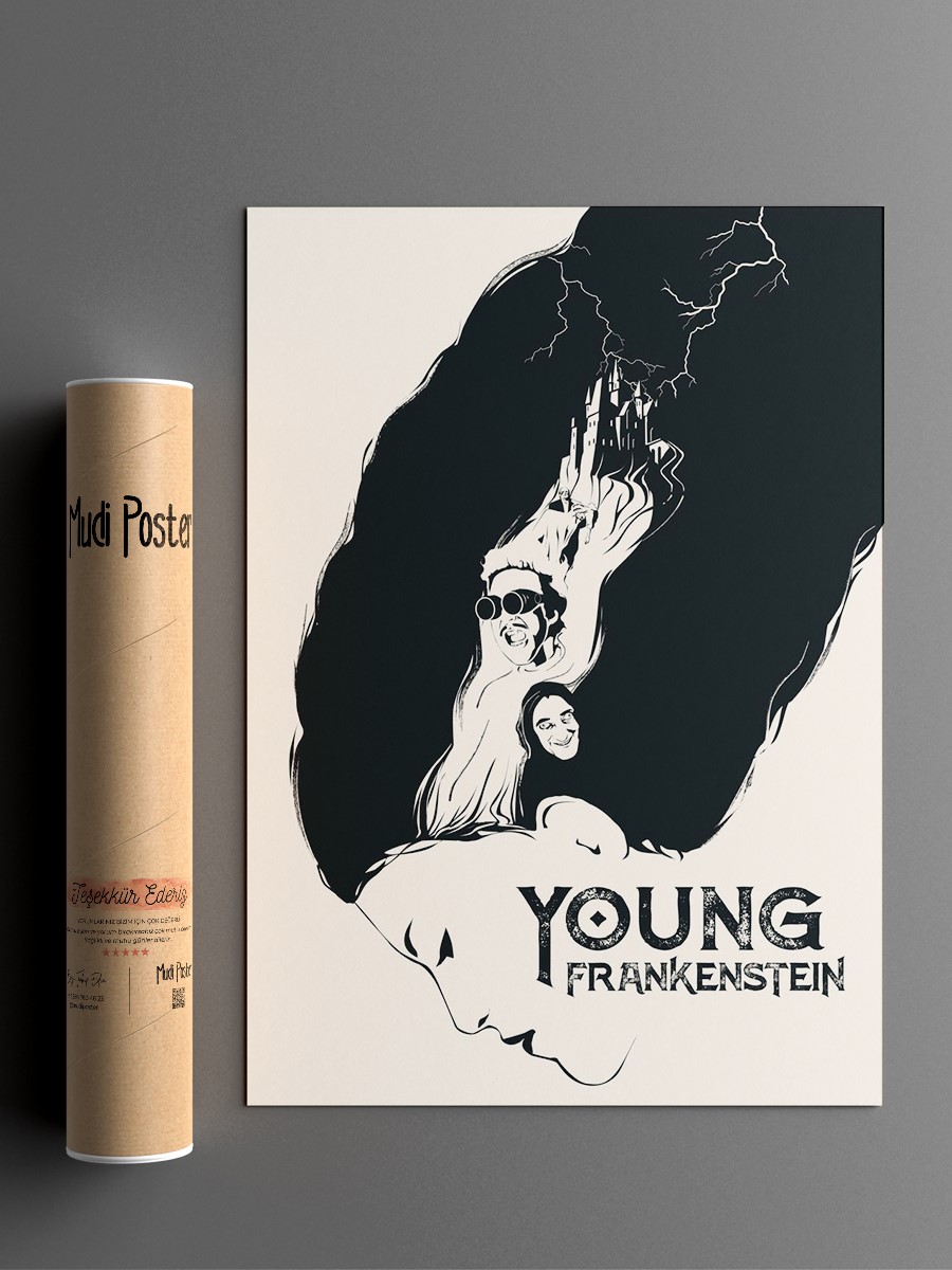 Young Frankenstein Poster, Çerçevesiz Tv Film Poster
