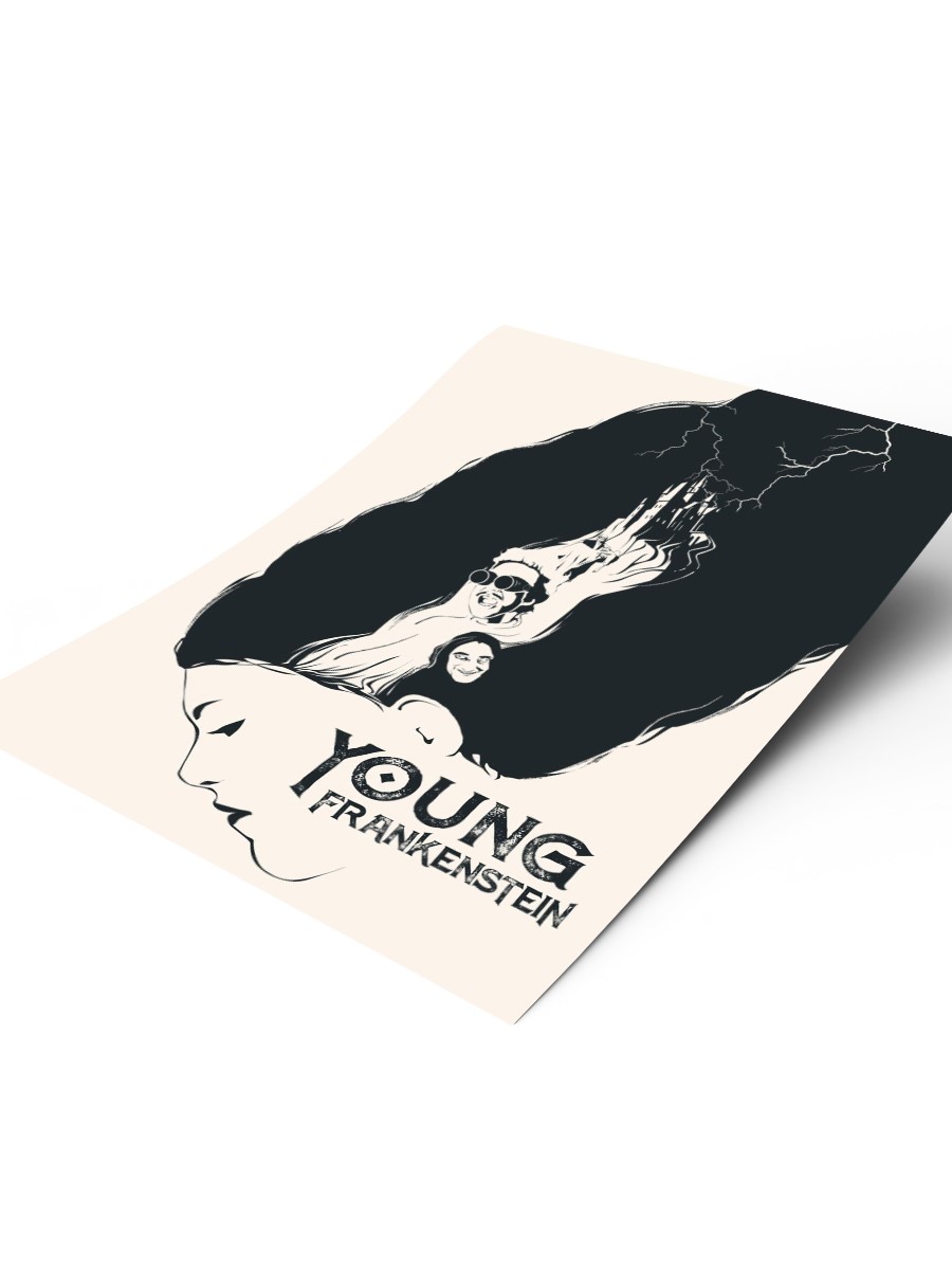 Young Frankenstein Poster, Çerçevesiz Tv Film Poster