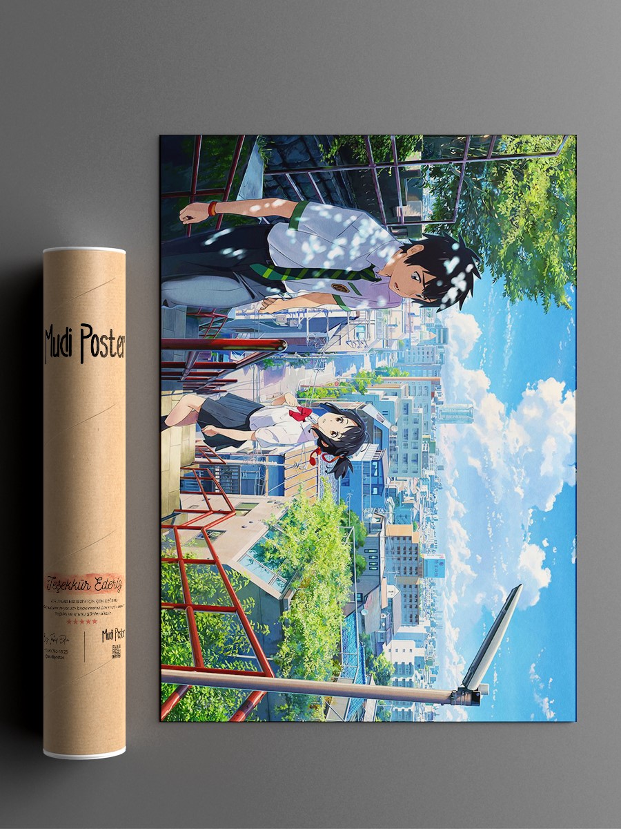 Your Name Anime Poster, Çerçevesiz Tv Film Poster