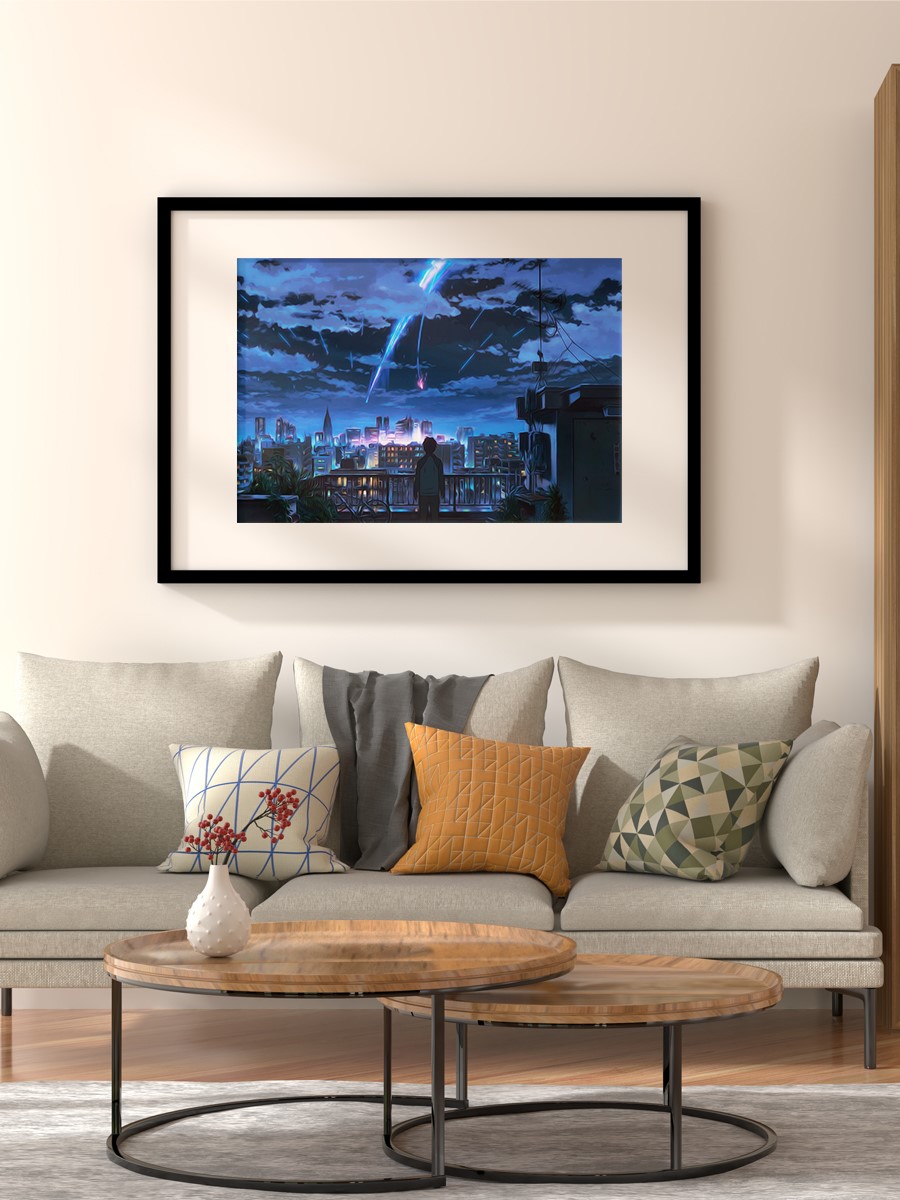 Your Name Anime Japan Anime Poster Çerçevesiz Yüksek Kalite Anime Duvar Poster