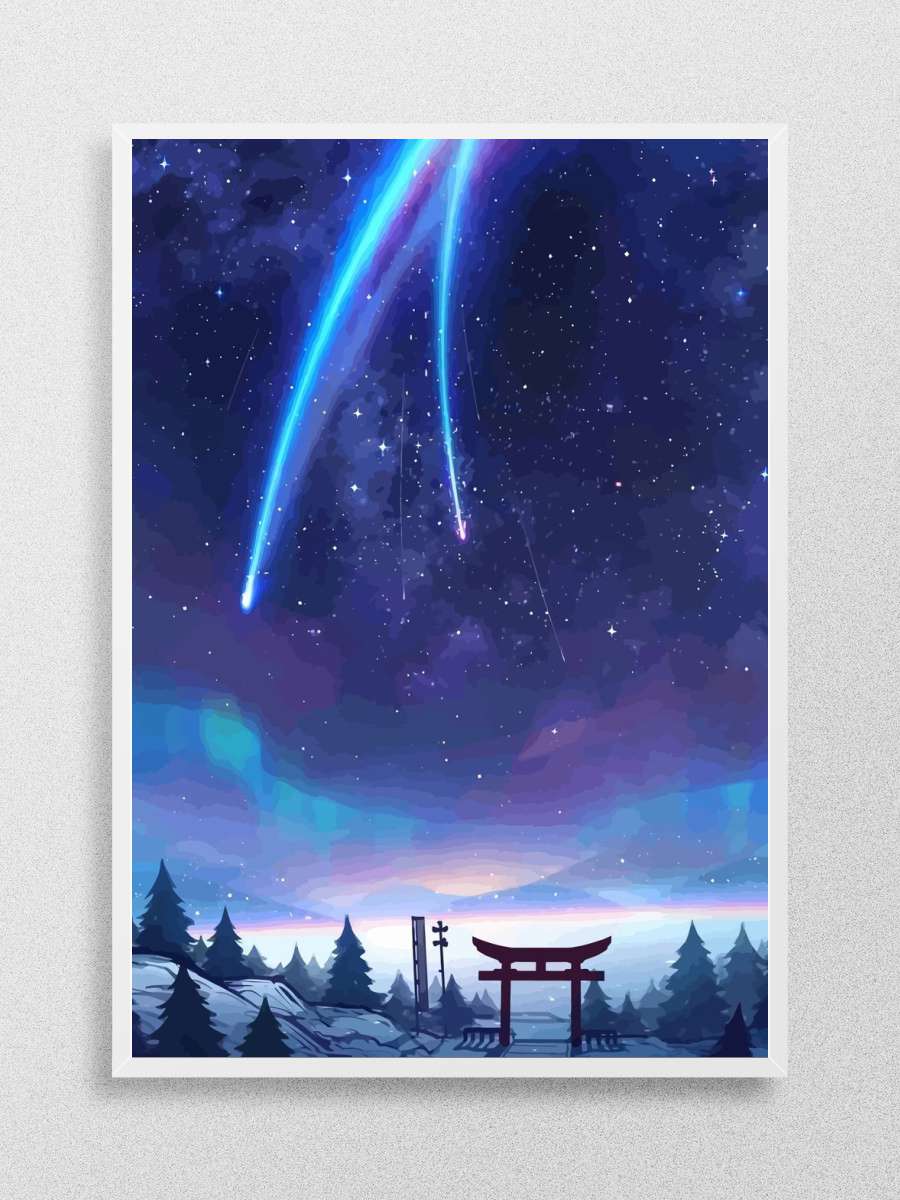 Your Name Anime Poster Çerçevesiz Yüksek Kalite Anime Duvar Poster - En İyi Fiyatlarla