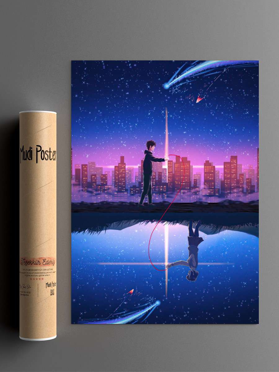Your Name Anime Poster Çerçevesiz Yüksek Kalite Anime Duvar Poster