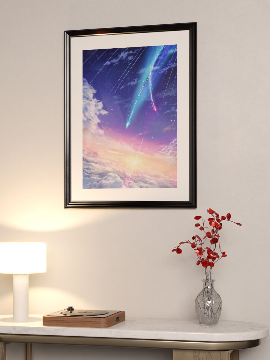 Your Name Anime Poster Çerçevesiz Yüksek Kalite Anime Duvar Poster