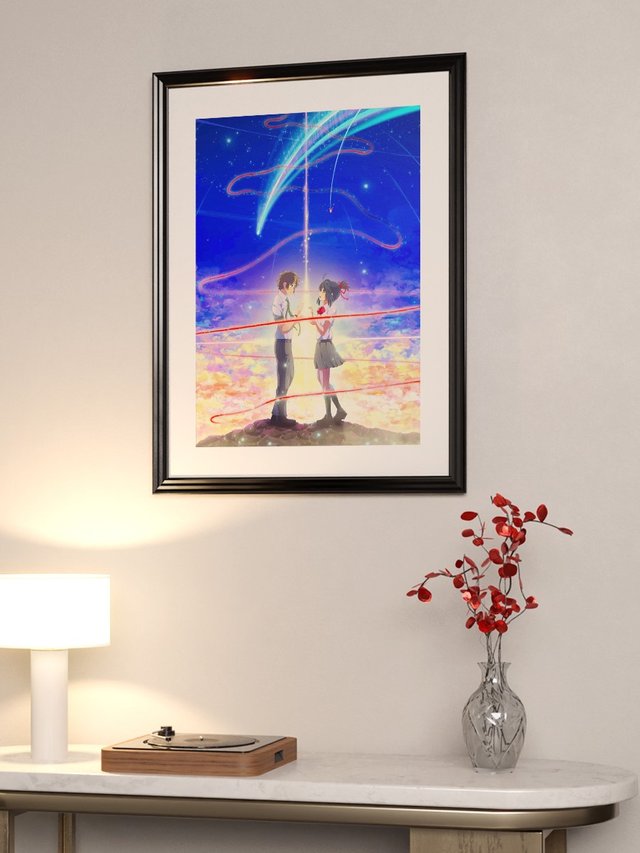 Your Name Anime Poster Çerçevesiz Yüksek Kalite Anime Duvar Poster