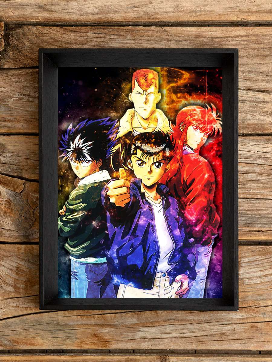 Yu Yu Hakusho Anime Poster Çerçevesiz Yüksek Kalite Anime Duvar Poster