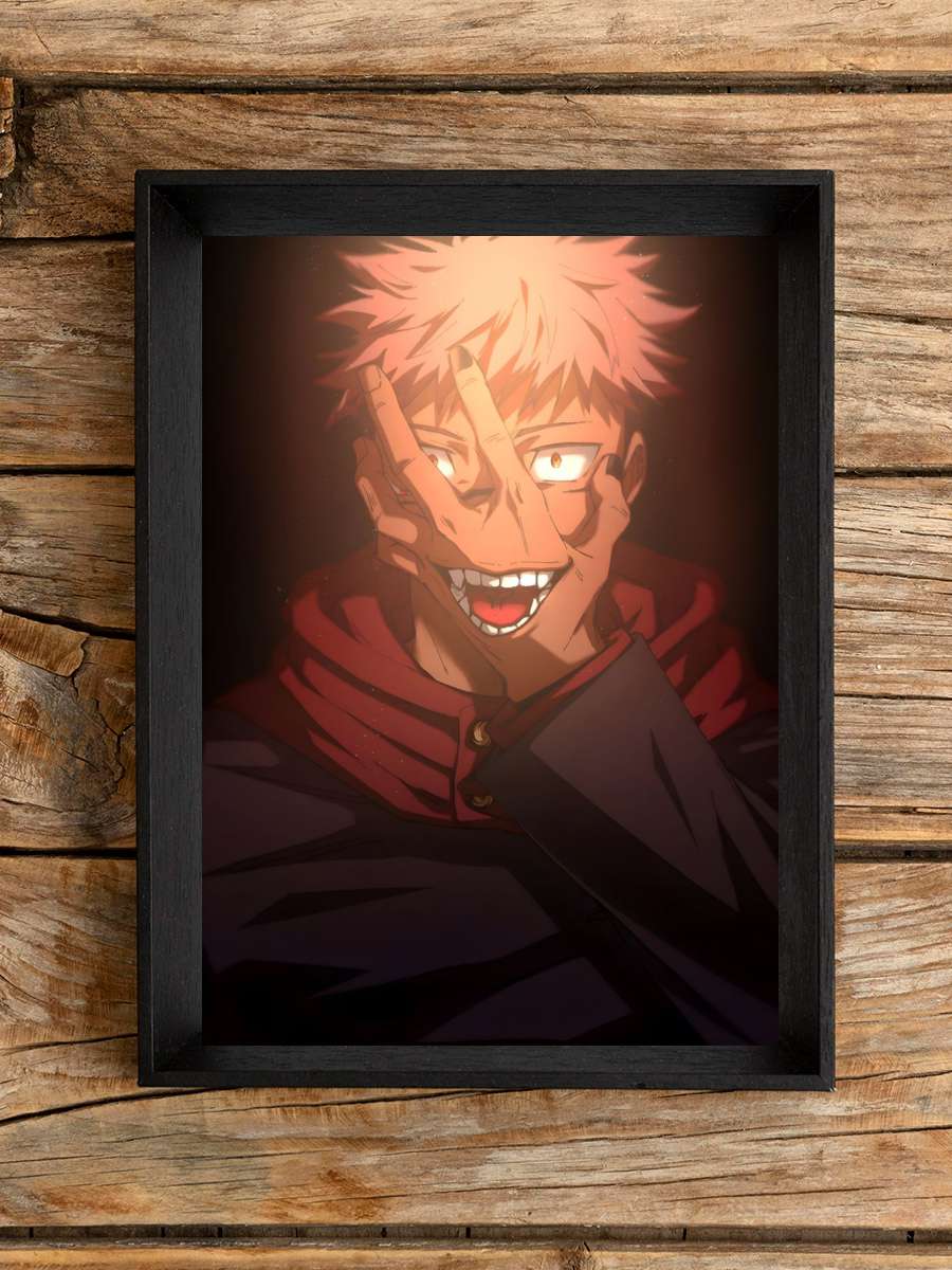 Yuji Itadori x Sukuna Anime Poster Çerçevesiz Yüksek Kalite Anime Duvar Poster - En İyi Fiyatlarla