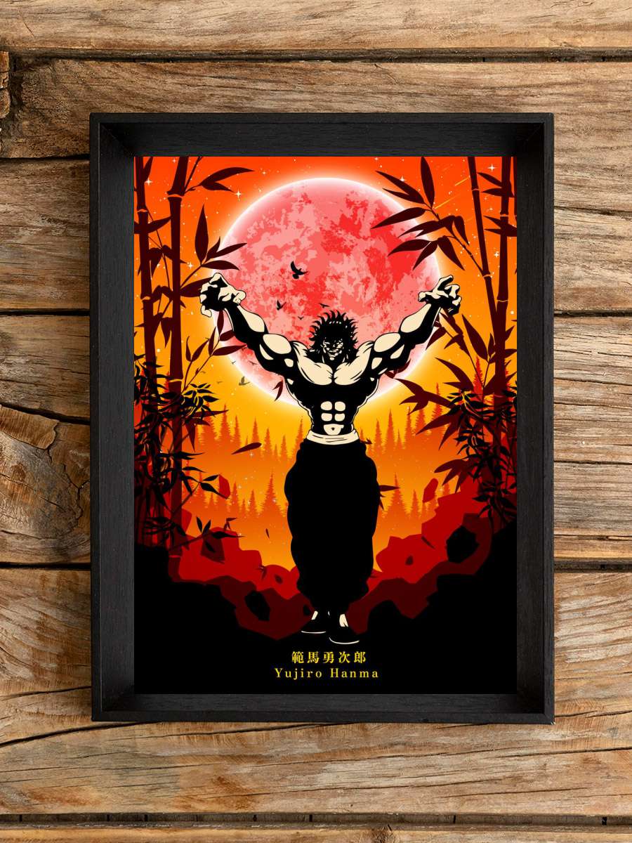 Yujiro Hanma Anime Poster Çerçevesiz Yüksek Kalite Anime Duvar Poster