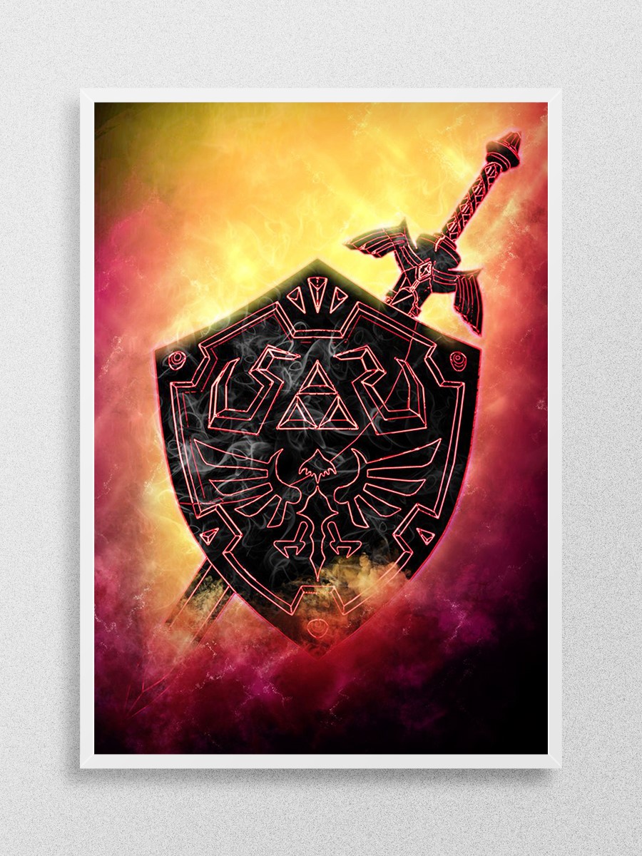 Zelda Breath of the Wild Anime Poster Çerçevesiz Yüksek Kalite Anime Duvar Poster