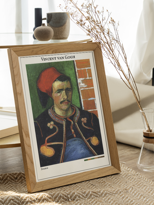 Vincent van Gogh Zouave Poster