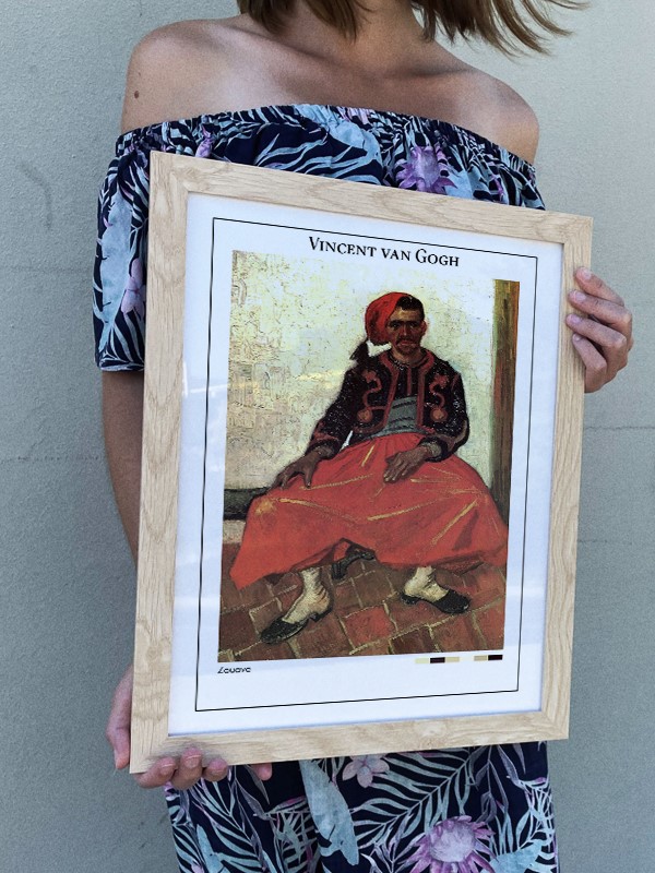 Vincent van Gogh Zouave Poster