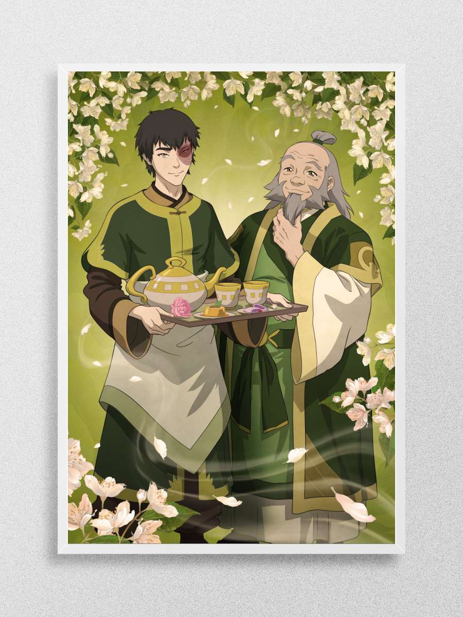 Zuko & Uncle Iroh Anime Poster Çerçevesiz Yüksek Kalite Anime Duvar Poster